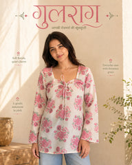 Gulrang Floral Kurti