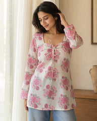 Gulrang Floral Kurti