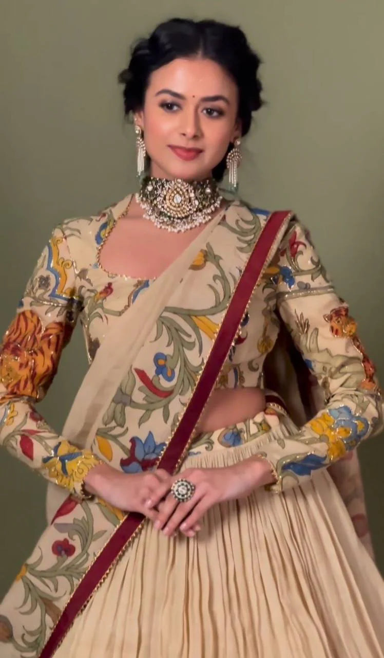 Royal Kalamkari Charm Lehenga Choli