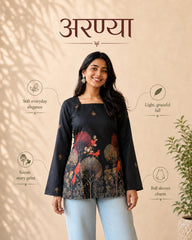 Aranyaa Kalamkari Kurti