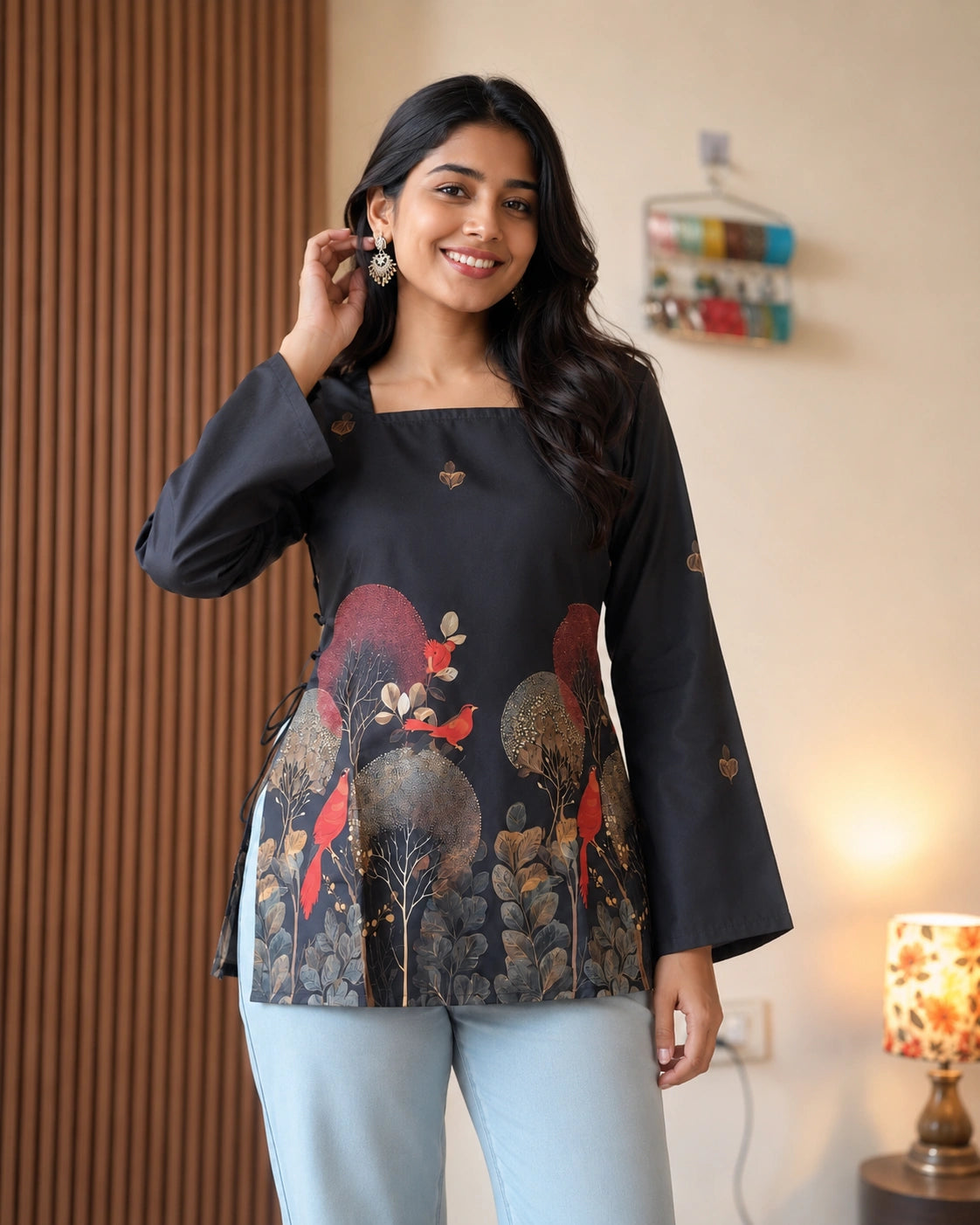 Aranyaa Kalamkari Kurti