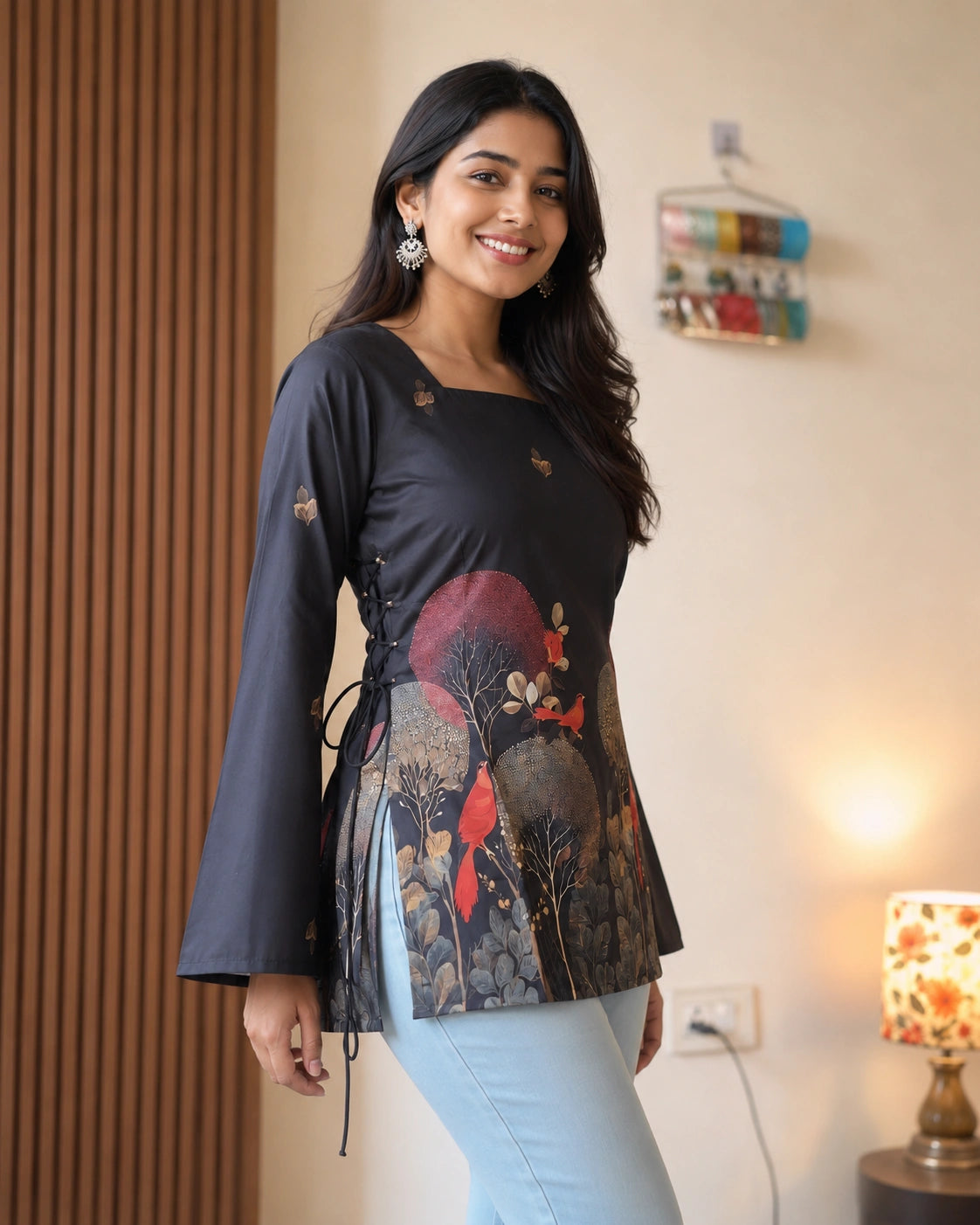 Aranyaa Kalamkari Kurti