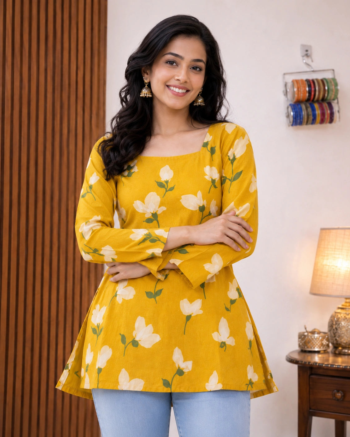 Kanchi Floral Kurti