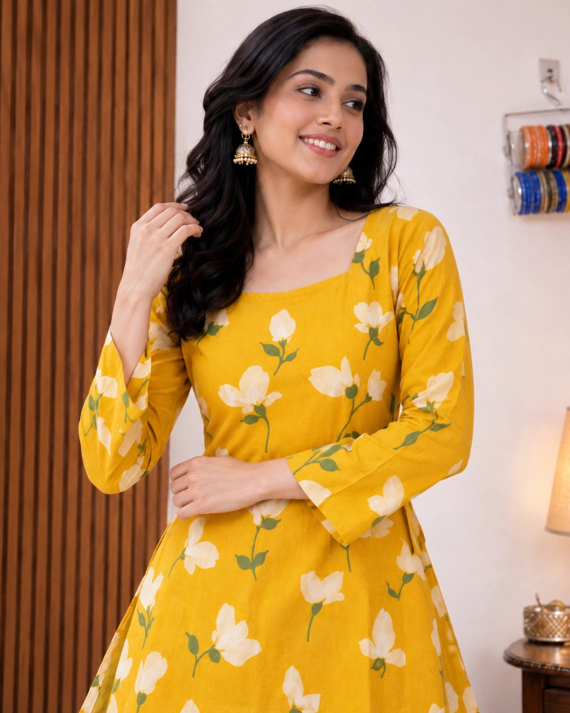 Kanchi Floral Kurti