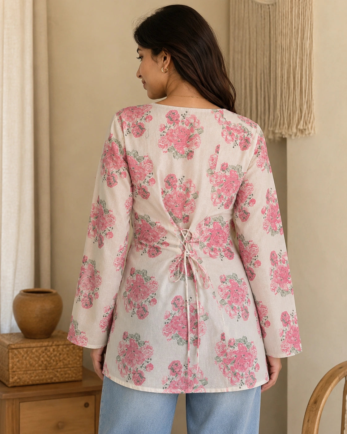 Gulrang Floral Kurti