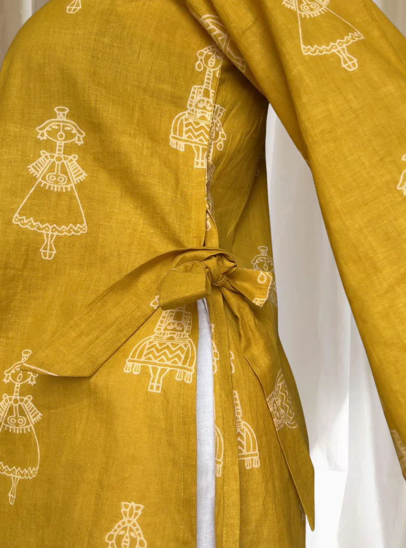 Meera Mustard Kurti